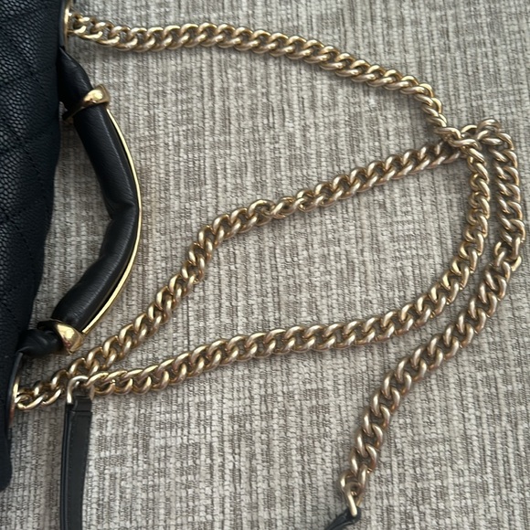 Chanel Black Quilted Leather Chain Bag - Picture 11 of 12